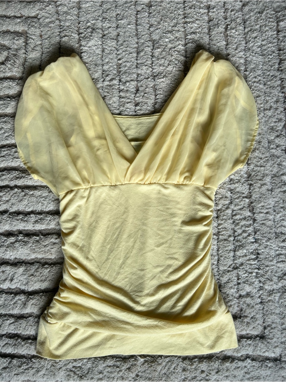 Maurices Yellow Top